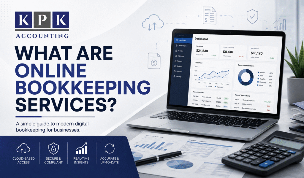 What Are Online Bookkeeping Services?